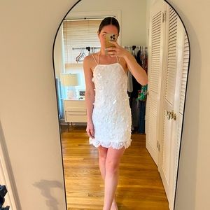 White Mini Mango dress